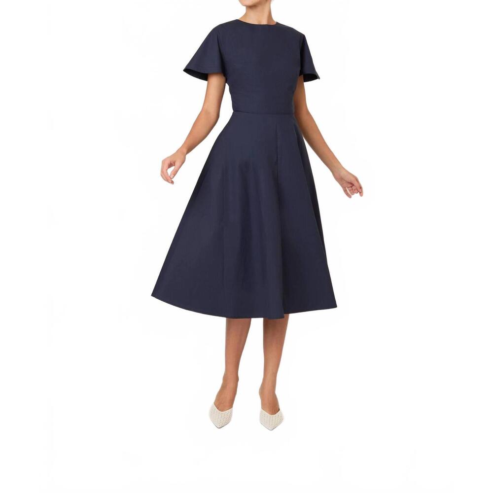 NEW ROSIE ASSOULIN buttercup dress in navy